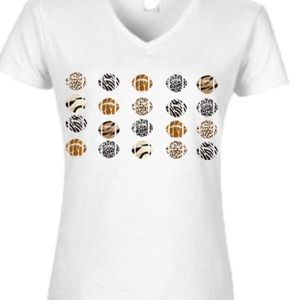 Multi print Football Shirt